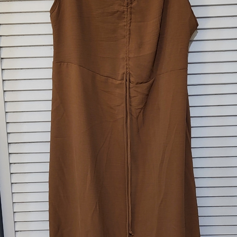 See You Monday Brown Dress